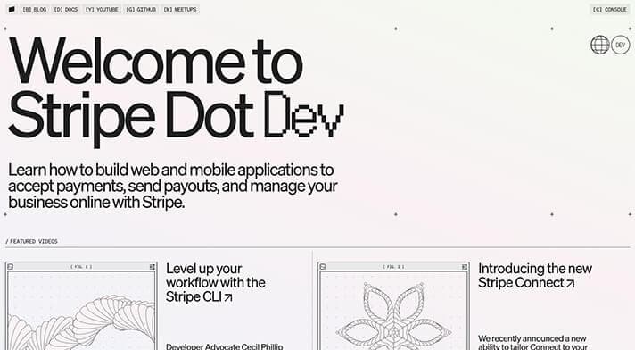 Stripe Dot Dev